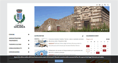 Desktop Screenshot of comune.ghilarza.or.it